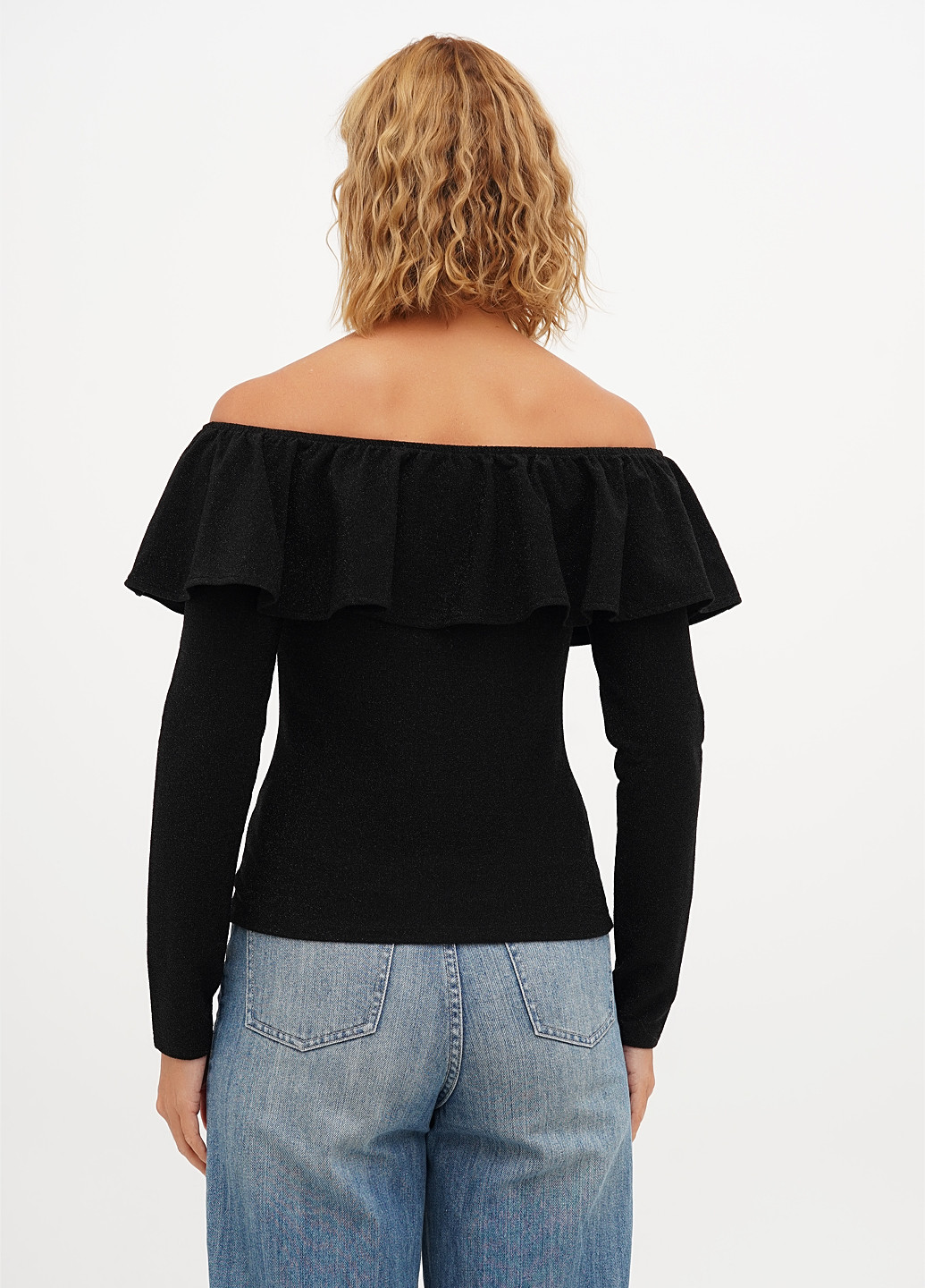 Чёрная блуза H&M