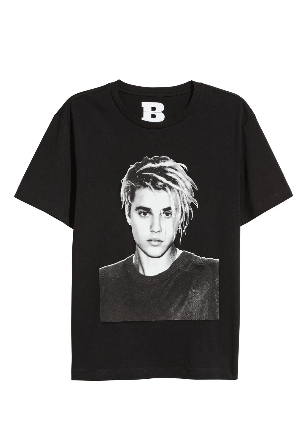 Чорна футболка H&M