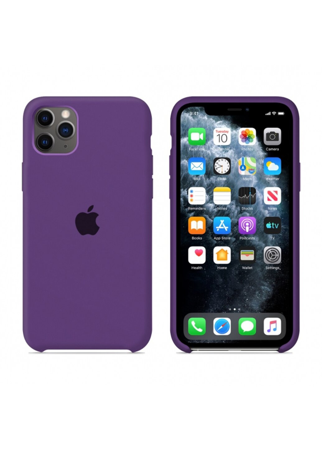 Чехол Silicone Case iPhone 11 Pro purple ARM (220821715)