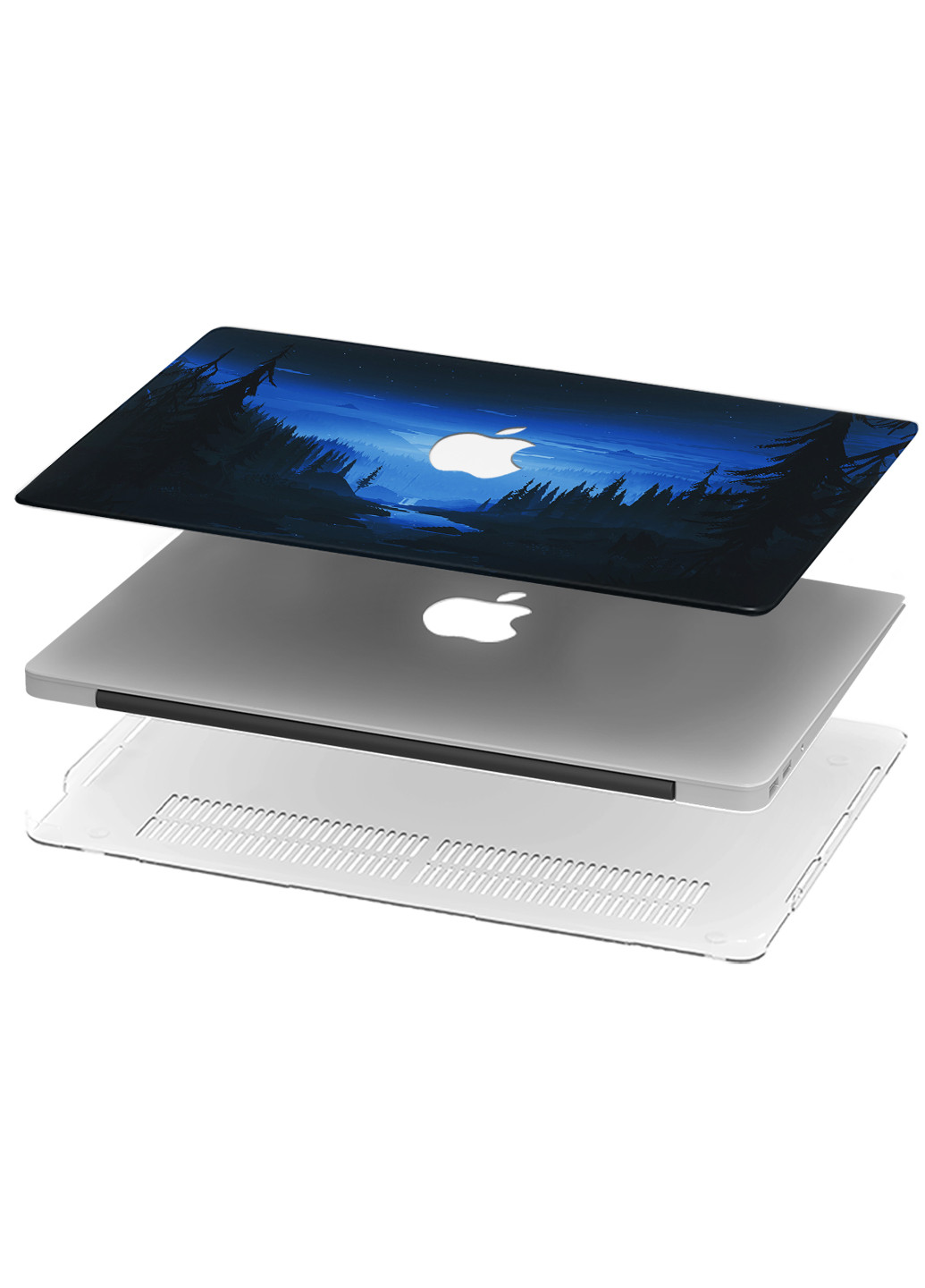 Чехол пластиковый для Apple MacBook Pro 13 A2289 / A2251 / A2338 Минимализм (Minimal landscape) (9772-2810) MobiPrint (219124486)