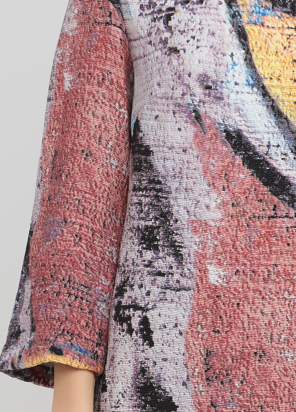 Комбинированное кэжуал платье Tiger of Sweden с абстрактным узором