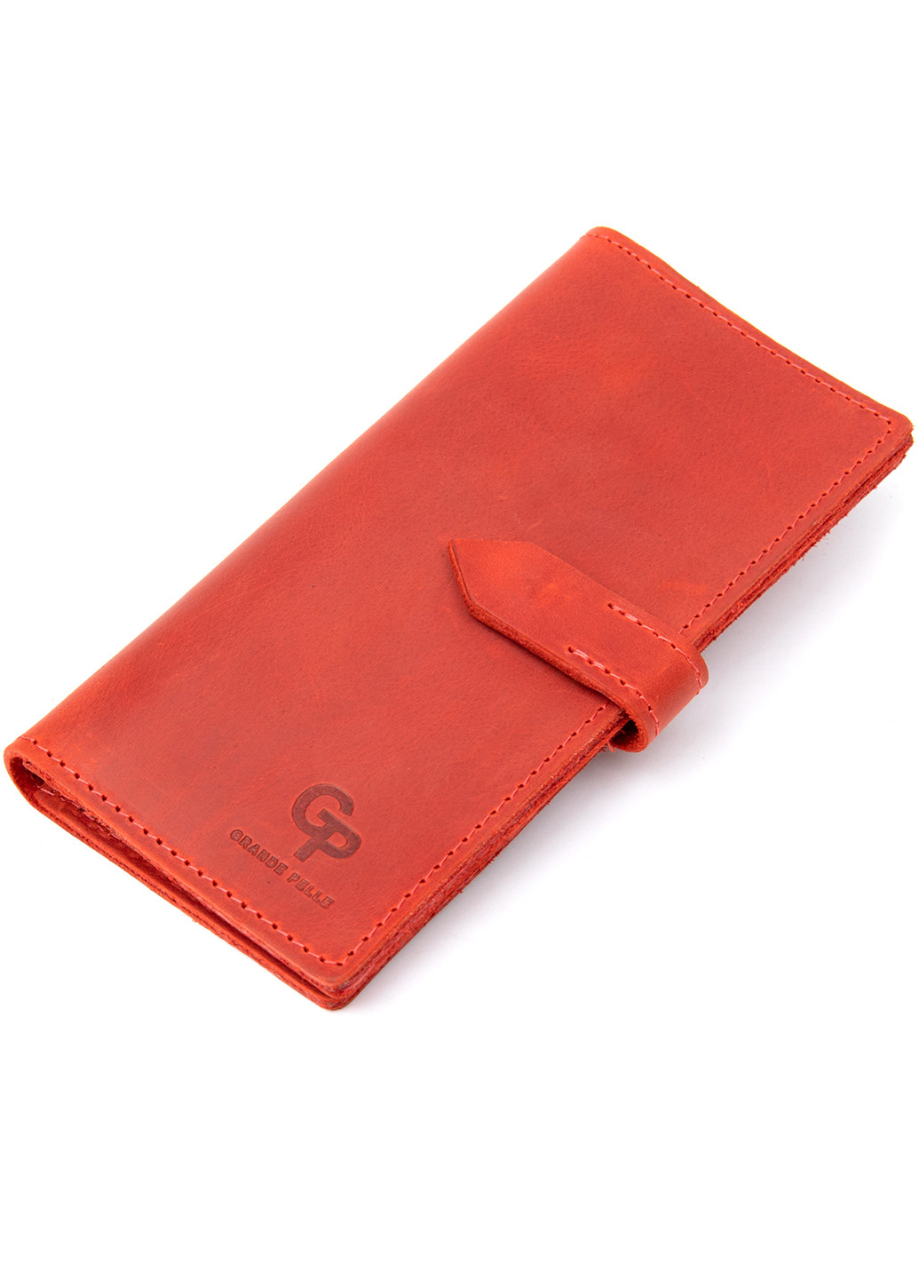 Женское кожаное портмоне 9х18х1,5 см Grande Pelle (252131097)