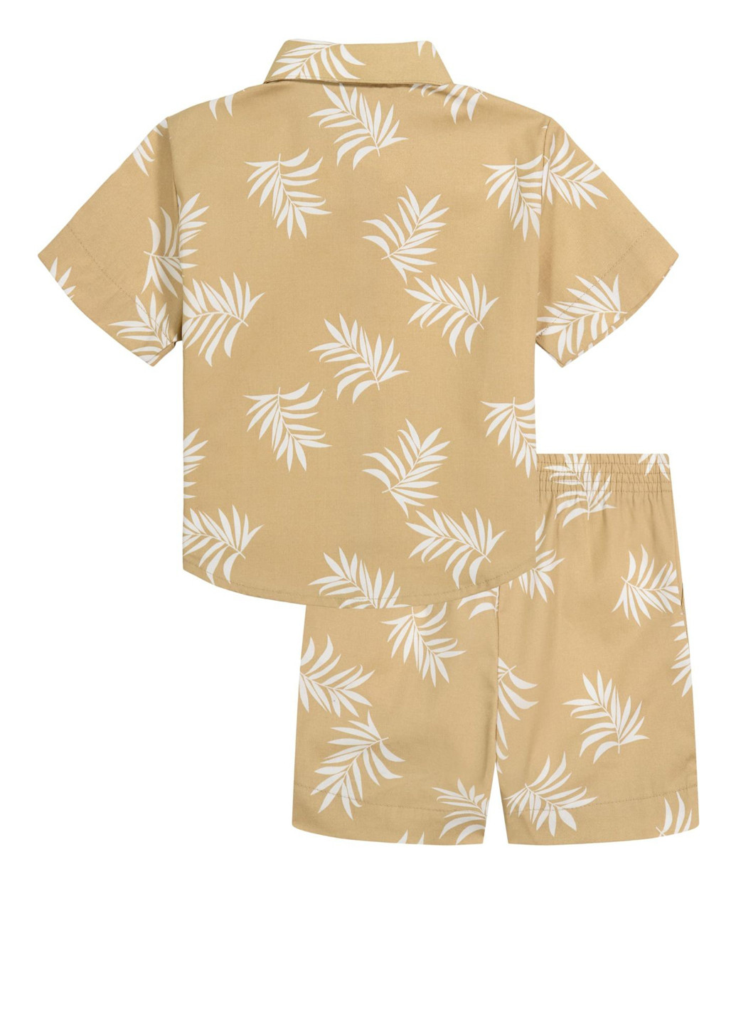 Бежевый летний костюм (тенниска, шорты, бабочка) с шортами Tommy Hilfiger