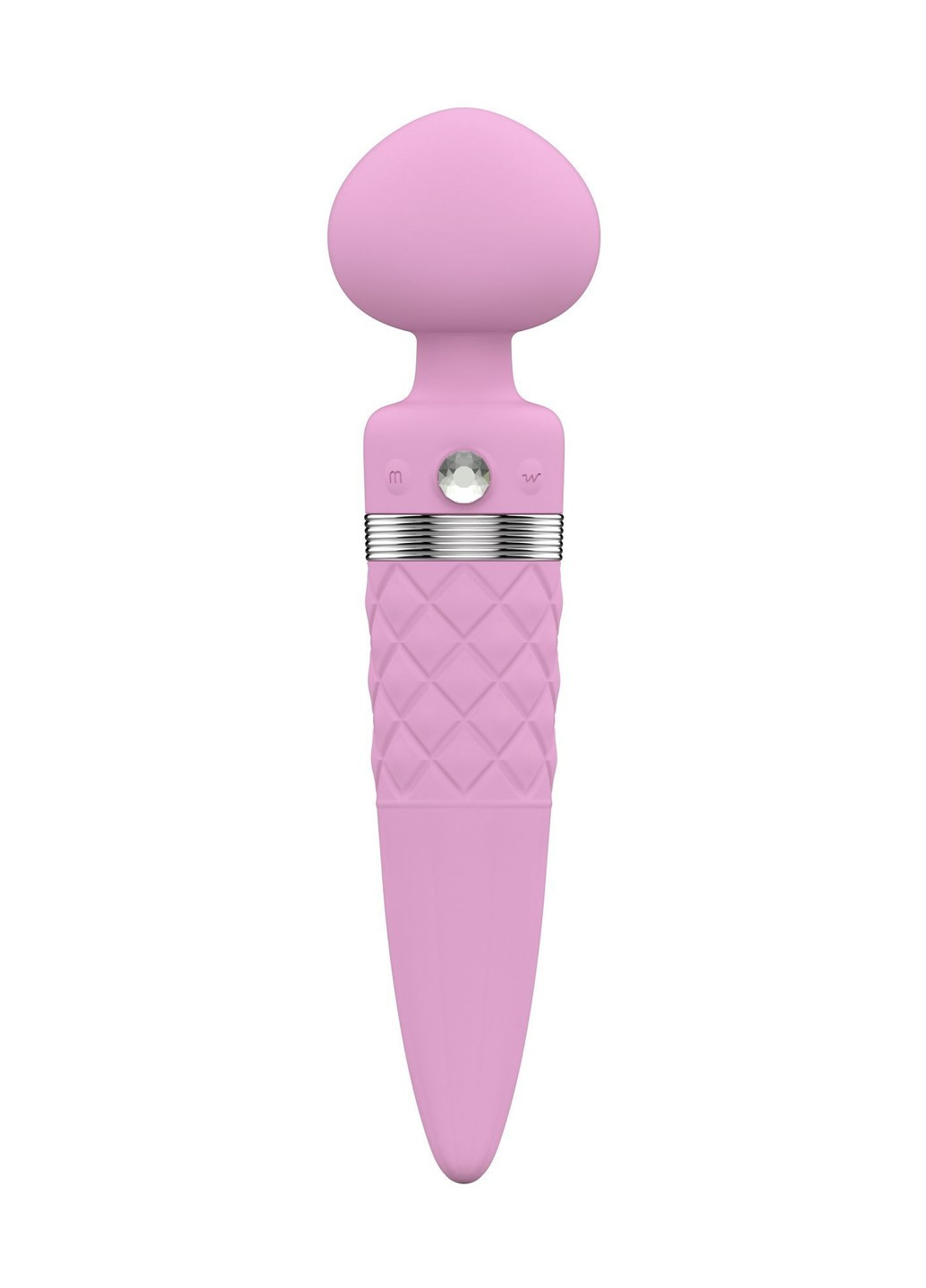 Вібромасажер 2-в-1 - Sultry Pink, класичний масажер і вібратор з ротацією, підігрів Pillow Talk (254551120)