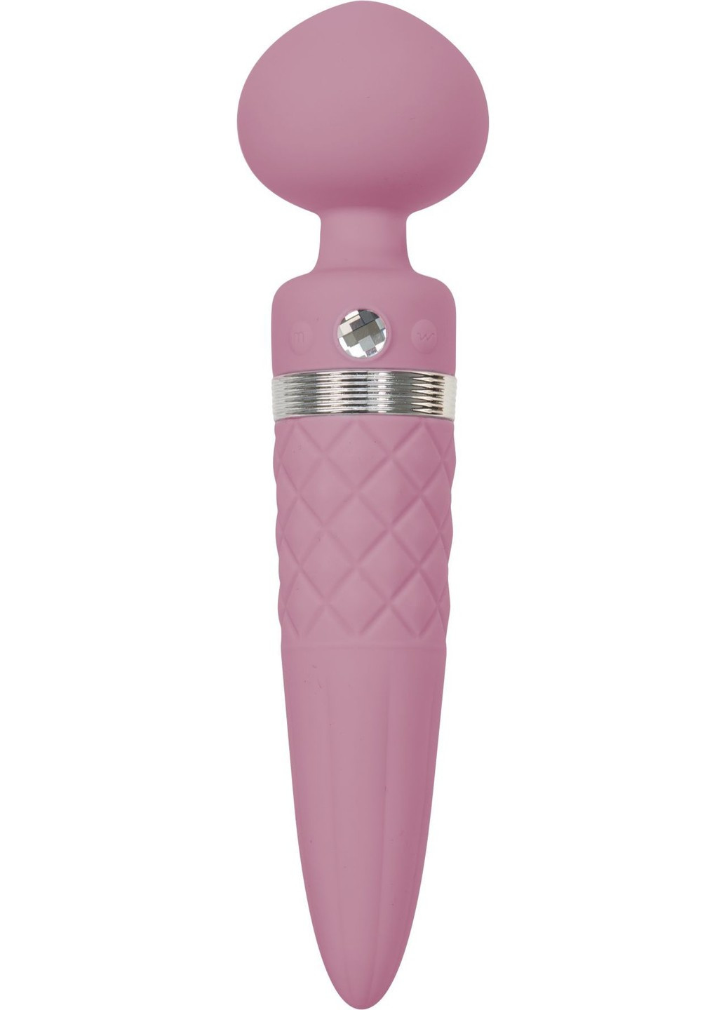 Вібромасажер 2-в-1 - Sultry Pink, класичний масажер і вібратор з ротацією, підігрів Pillow Talk (254551120)