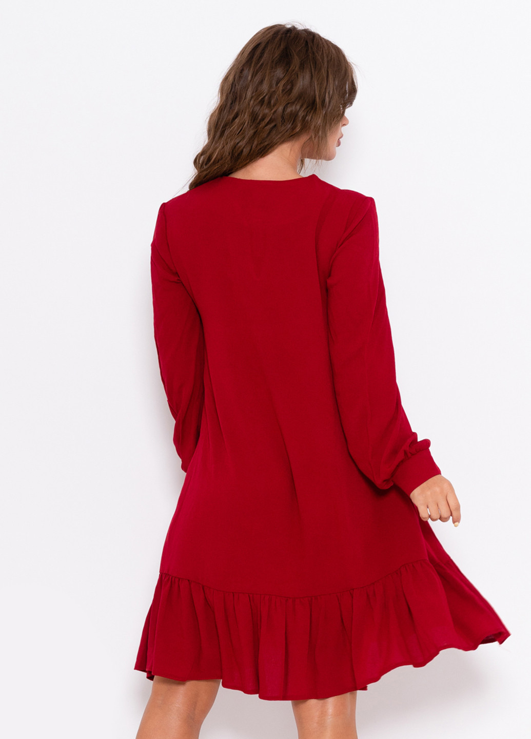 Червона кежуал плаття, сукня кльош Issa однотонна
