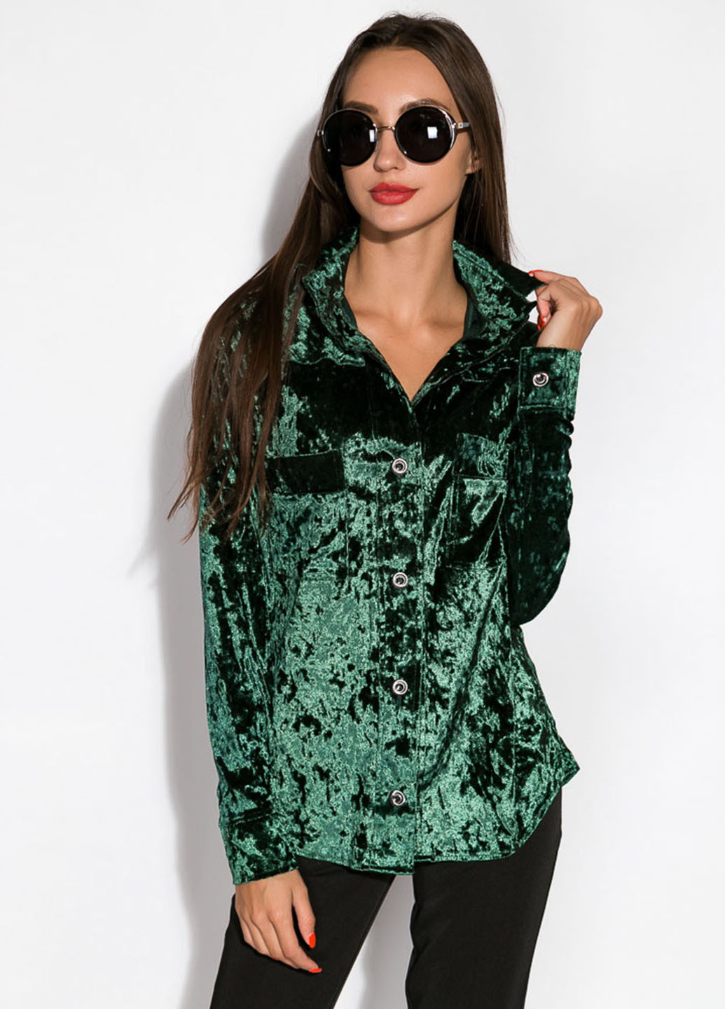 Зелена блуза Gull