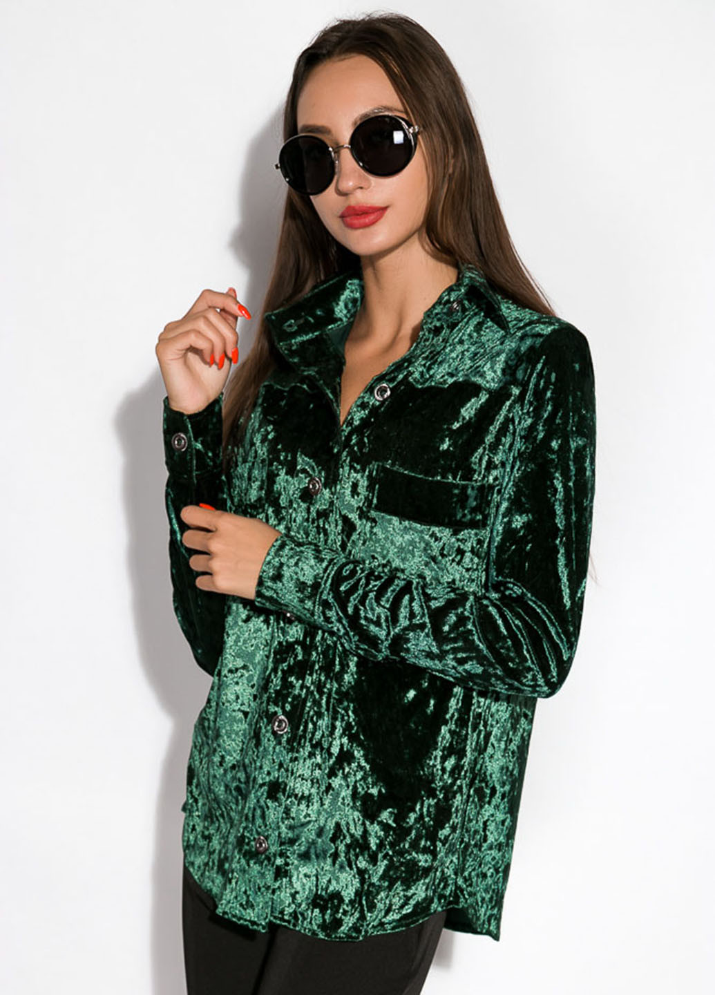 Зелена блуза Gull