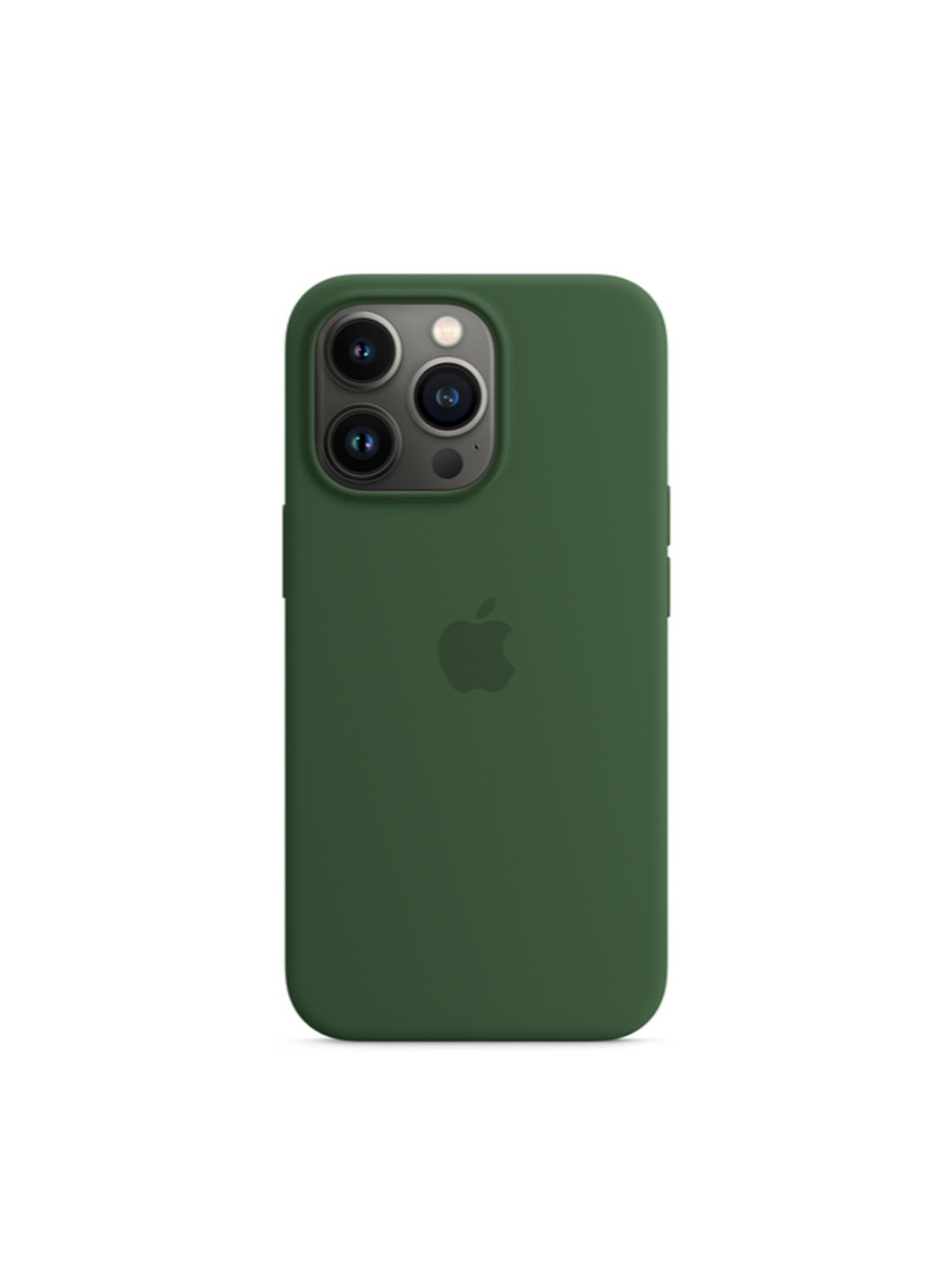 Чехол силиконовый soft-touch Apple Silicone case для iPhone 13 Pro зеленый Clover Green ARM (251460793)