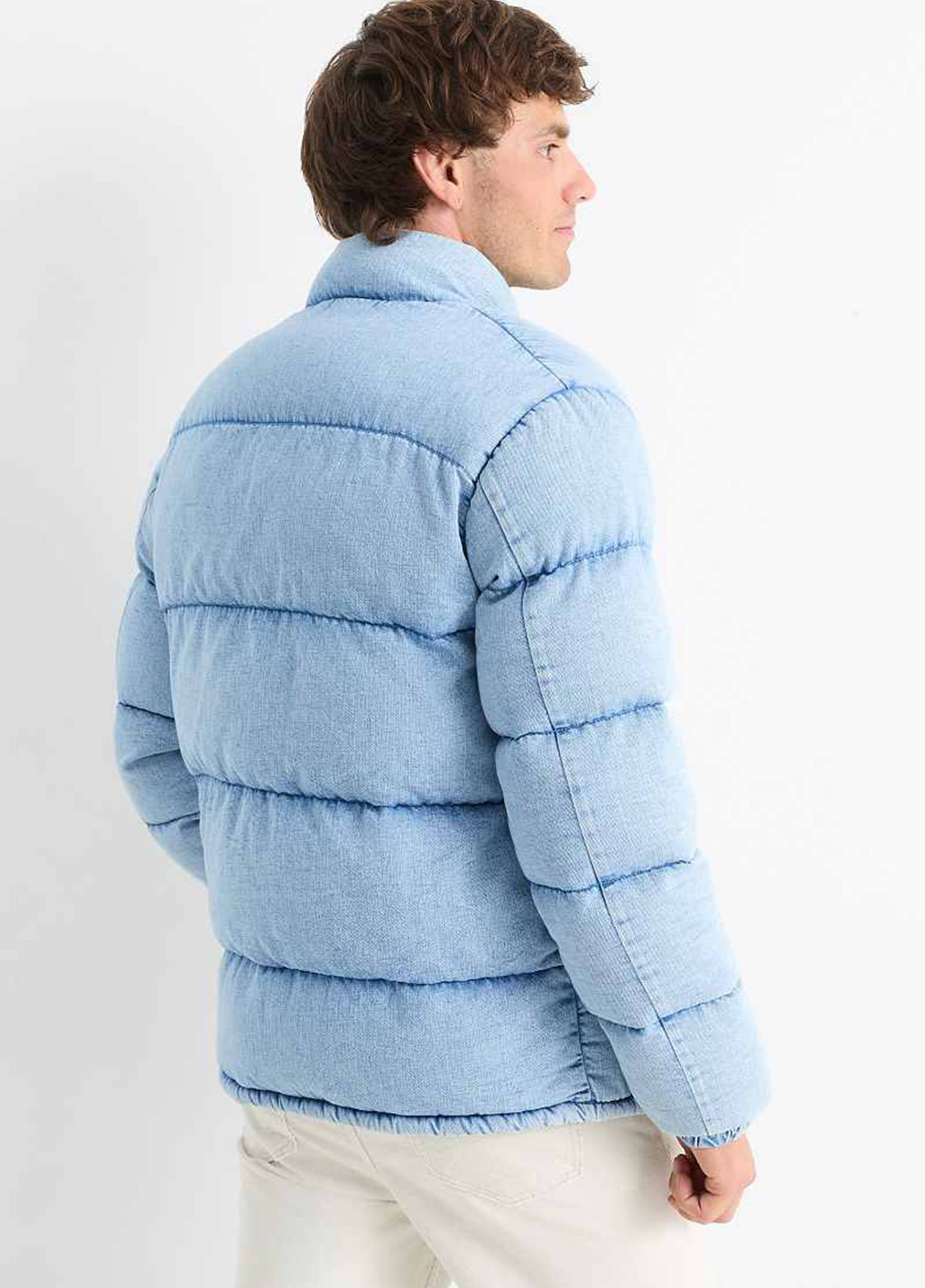 Голубая демисезонная куртка C&A