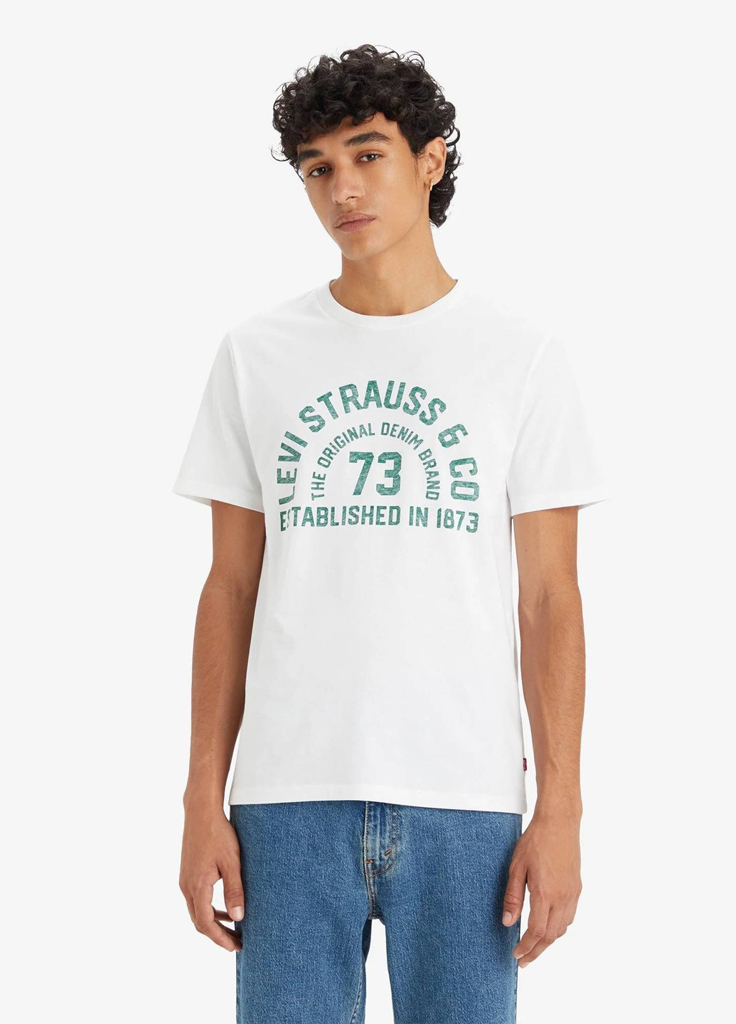 Біла футболка Levi's