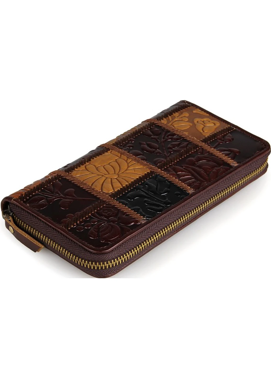 Жіночий шкіряний гаманець 20х10 см Vintage (229459062)