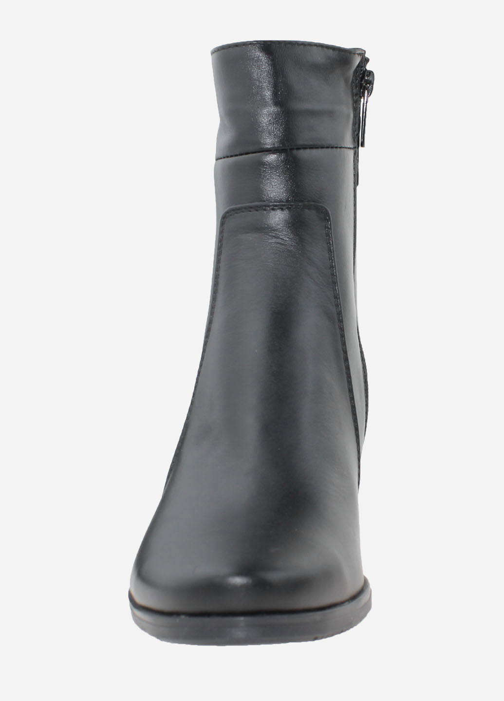 Осенние ботинки re69047 черный Elvix из натуральной замши