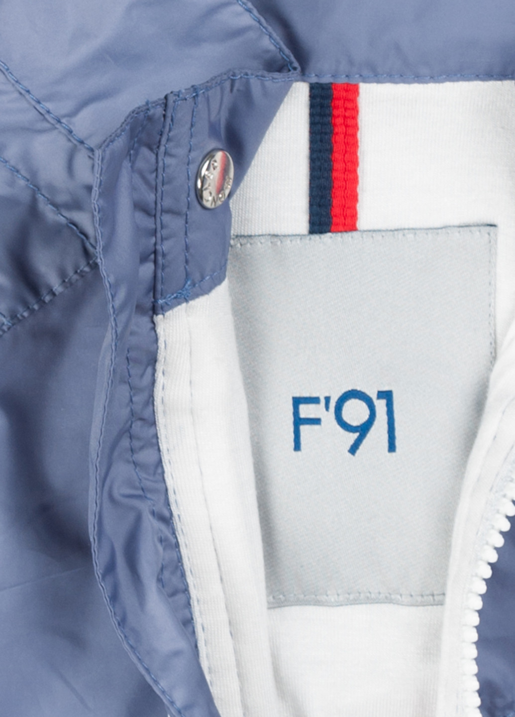 Серо-голубая демисезонная куртка F'91