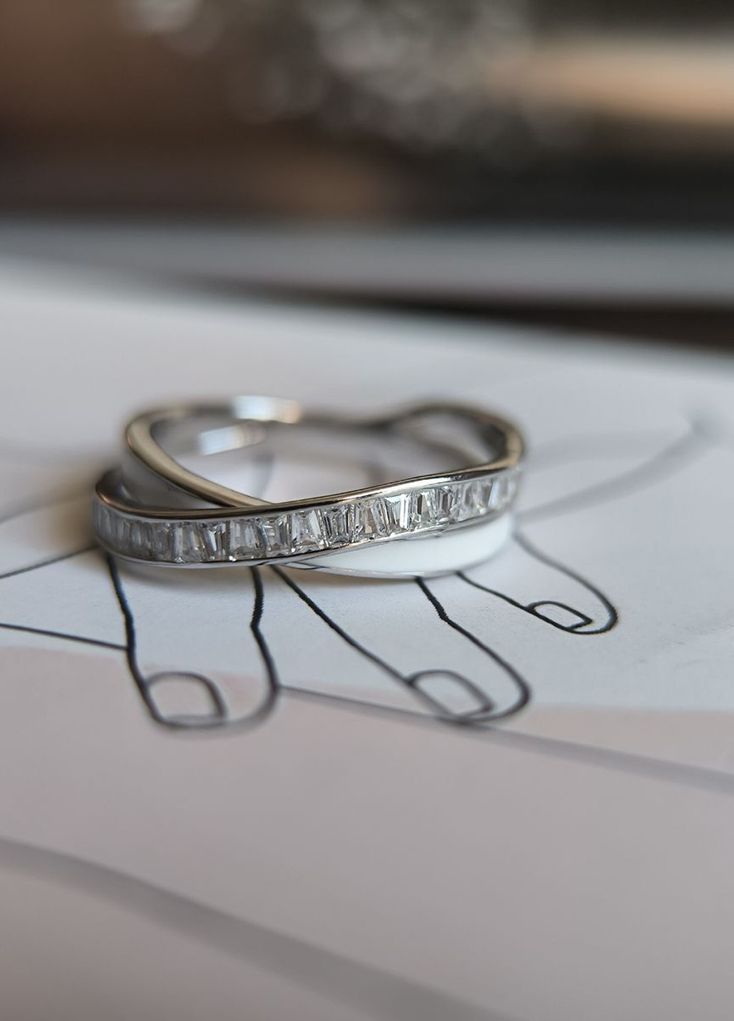 Кольцо Silver Flame (350941437)