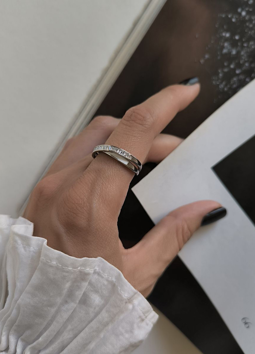 Кольцо Silver Flame (350941437)