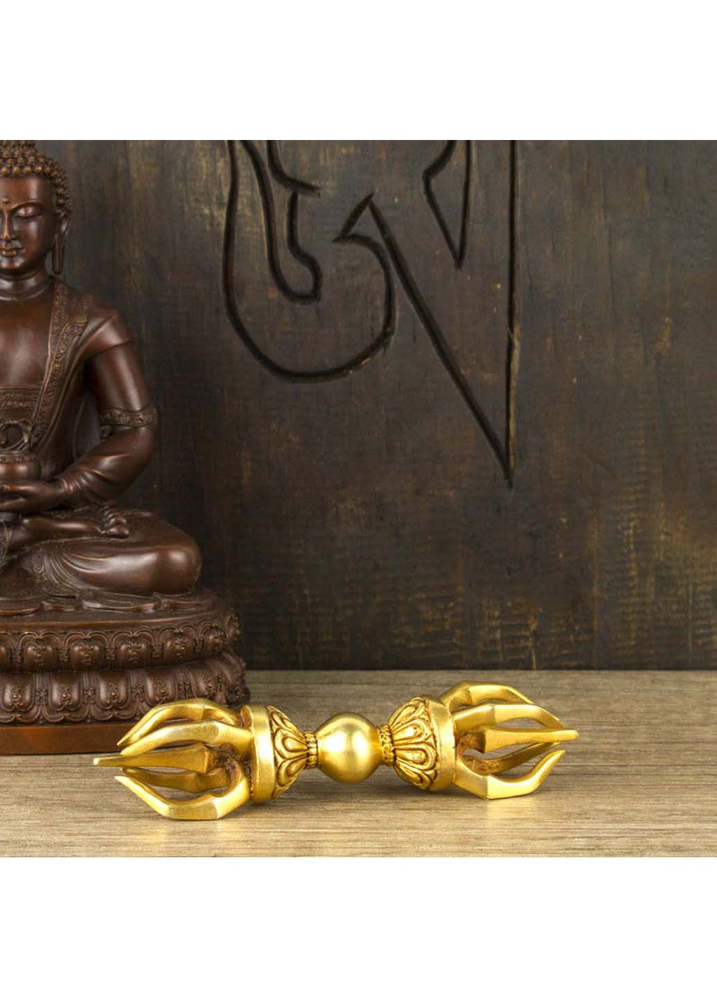 Ваджр Традиционный ритуальный символ буддизма Пять спиц HandiCraft (255429898)
