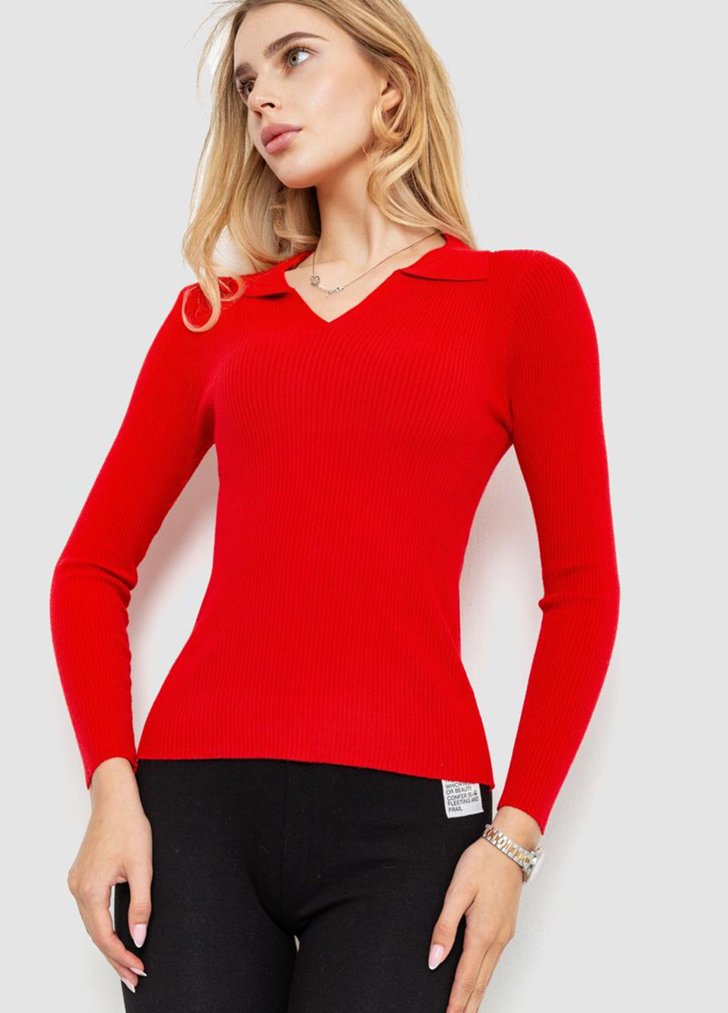 Красный демисезонный пуловер пуловер Ager