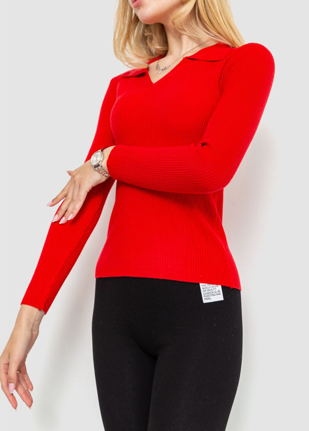 Красный демисезонный пуловер пуловер Ager