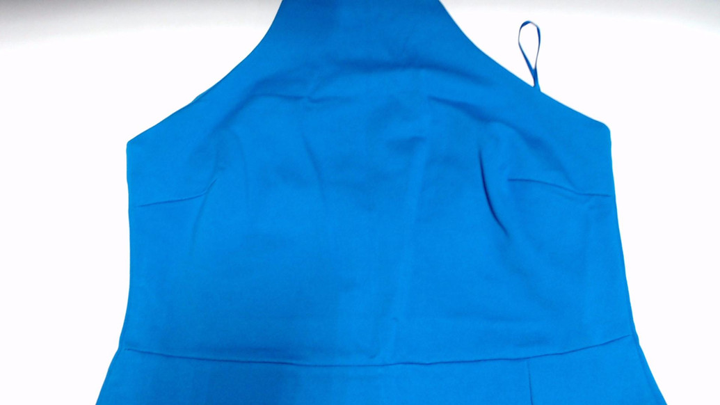 Білий кежуал, коктейльна сукня з відкритою спиною Stradivarius однотонна