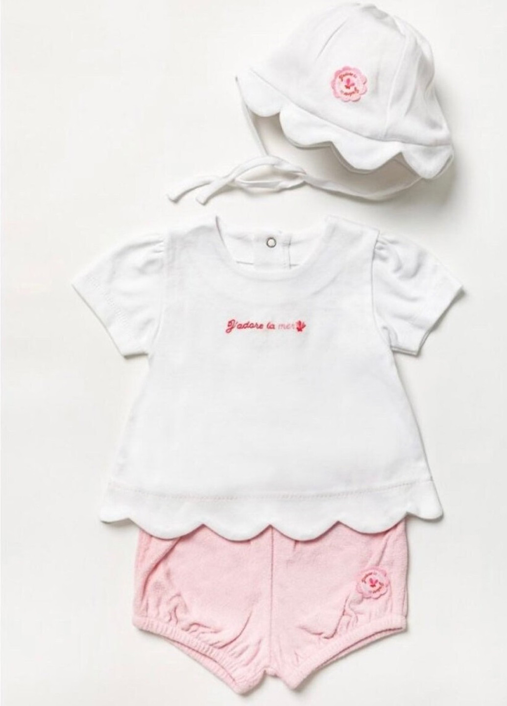 Комбинированный летний комплект (панама, футболка, шорты) Rock-A-Bye Baby Boutique