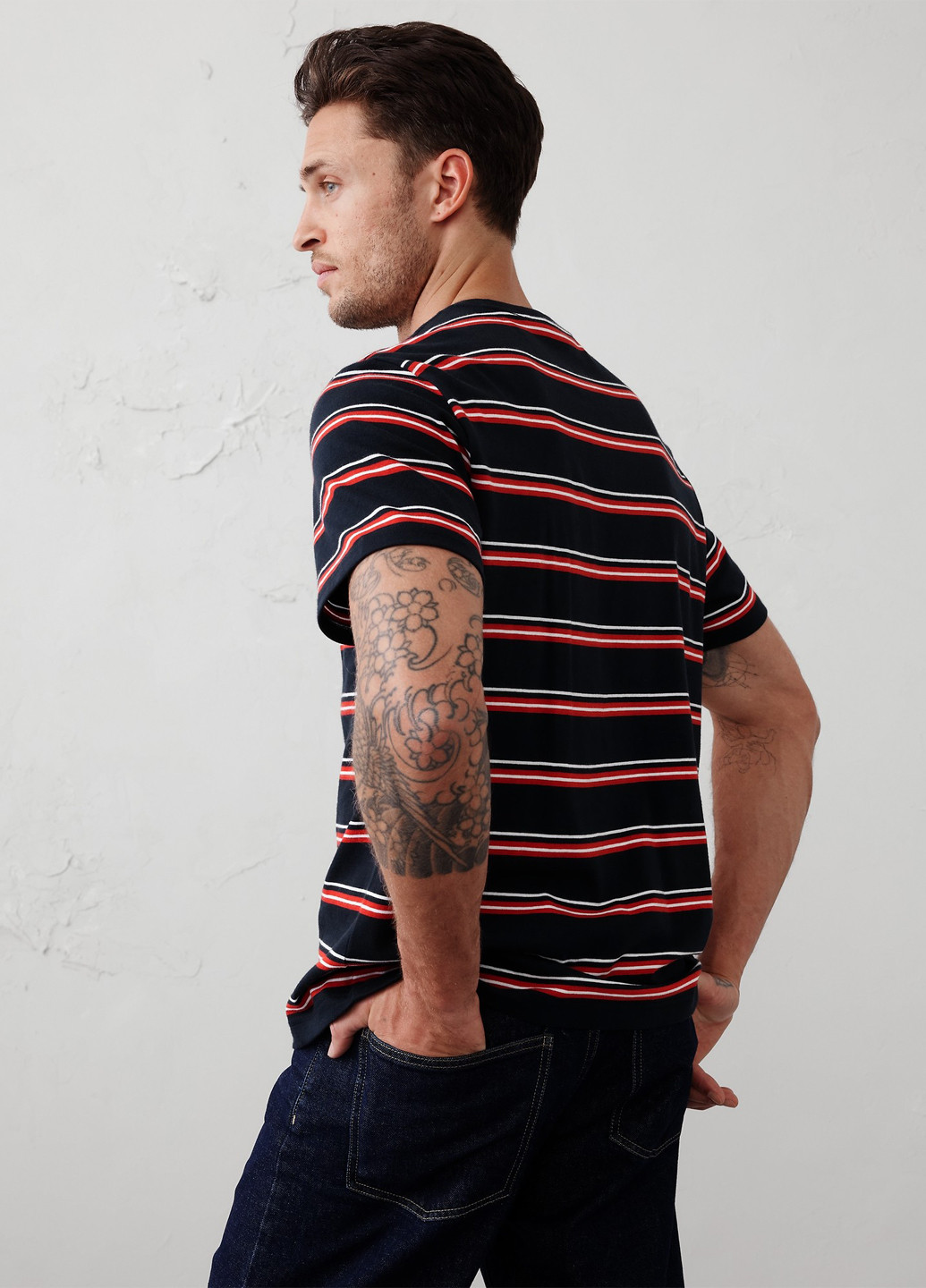 Индиго футболка Banana Republic