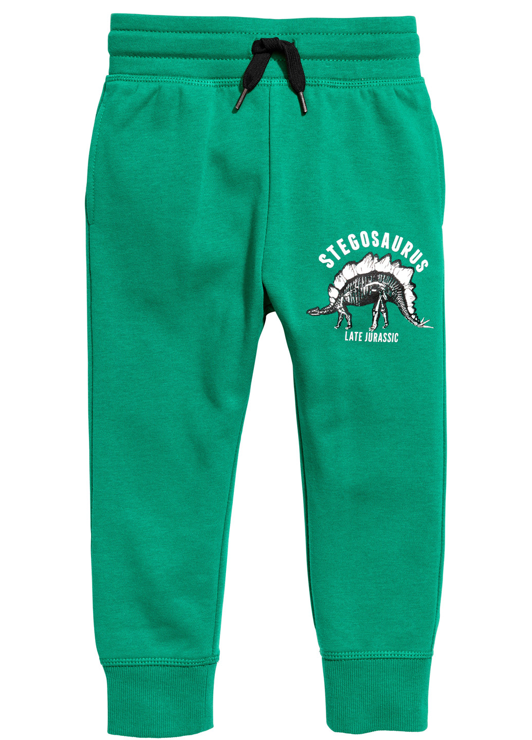 Зеленые спортивные демисезонные брюки джоггеры H&M