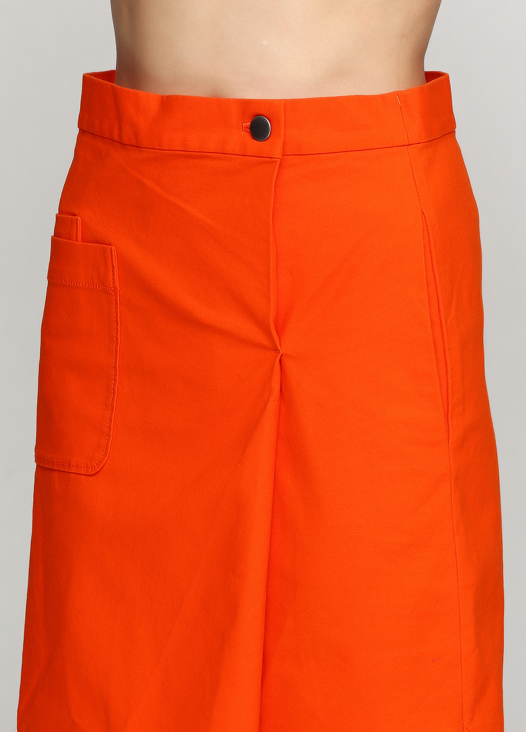 Оранжевая кэжуал юбка Cos мини