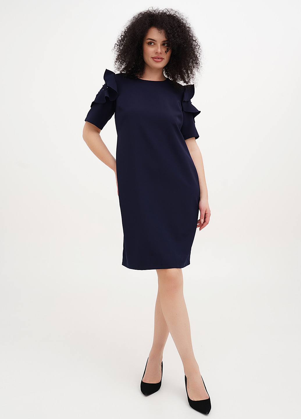 Синя кежуал сукня футляр Imperial однотонна