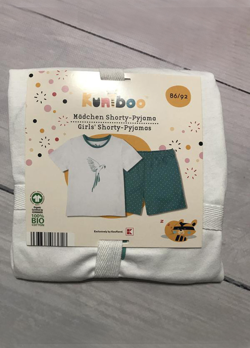 Комбинированная всесезон пижама футболка + шорты Kuniboo