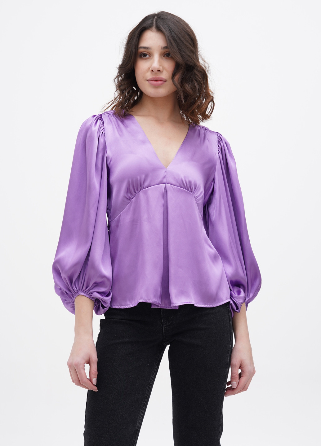 Светло-фиолетовая блуза Vero Moda