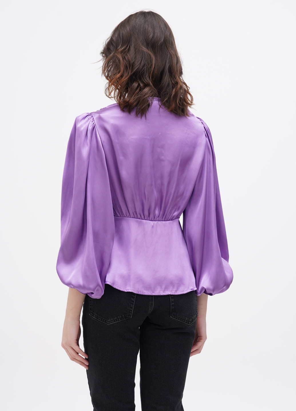 Светло-фиолетовая демисезонная блуза Vero Moda