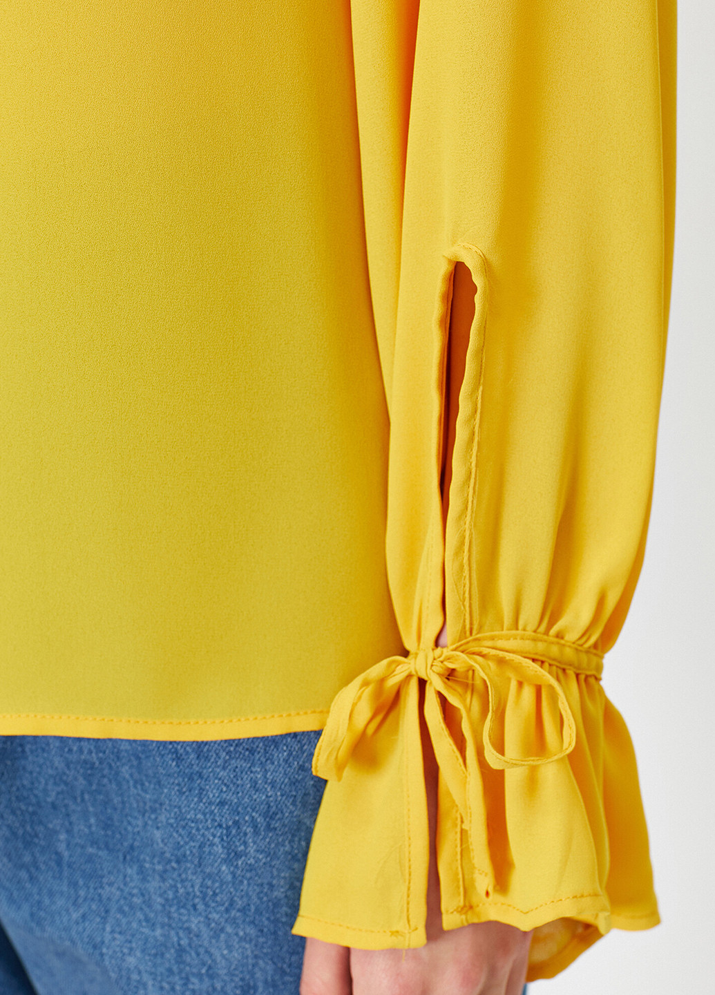 Жовта демісезонна блуза KOTON