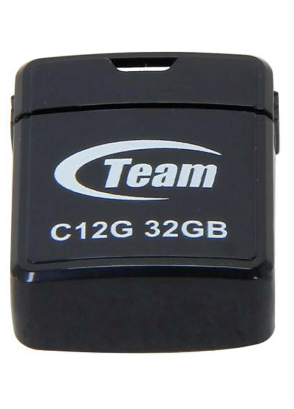 USB флеш накопитель (TC12G32GB01) Team 32GB C12G Black USB 2.0 (232750161)