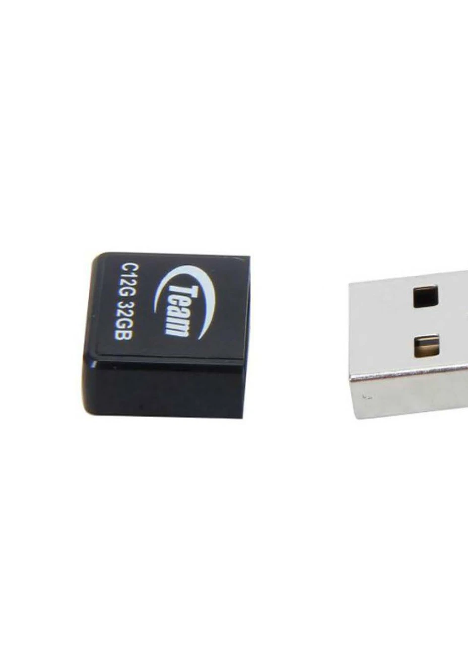 USB флеш накопитель (TC12G32GB01) Team 32GB C12G Black USB 2.0 (232750161)