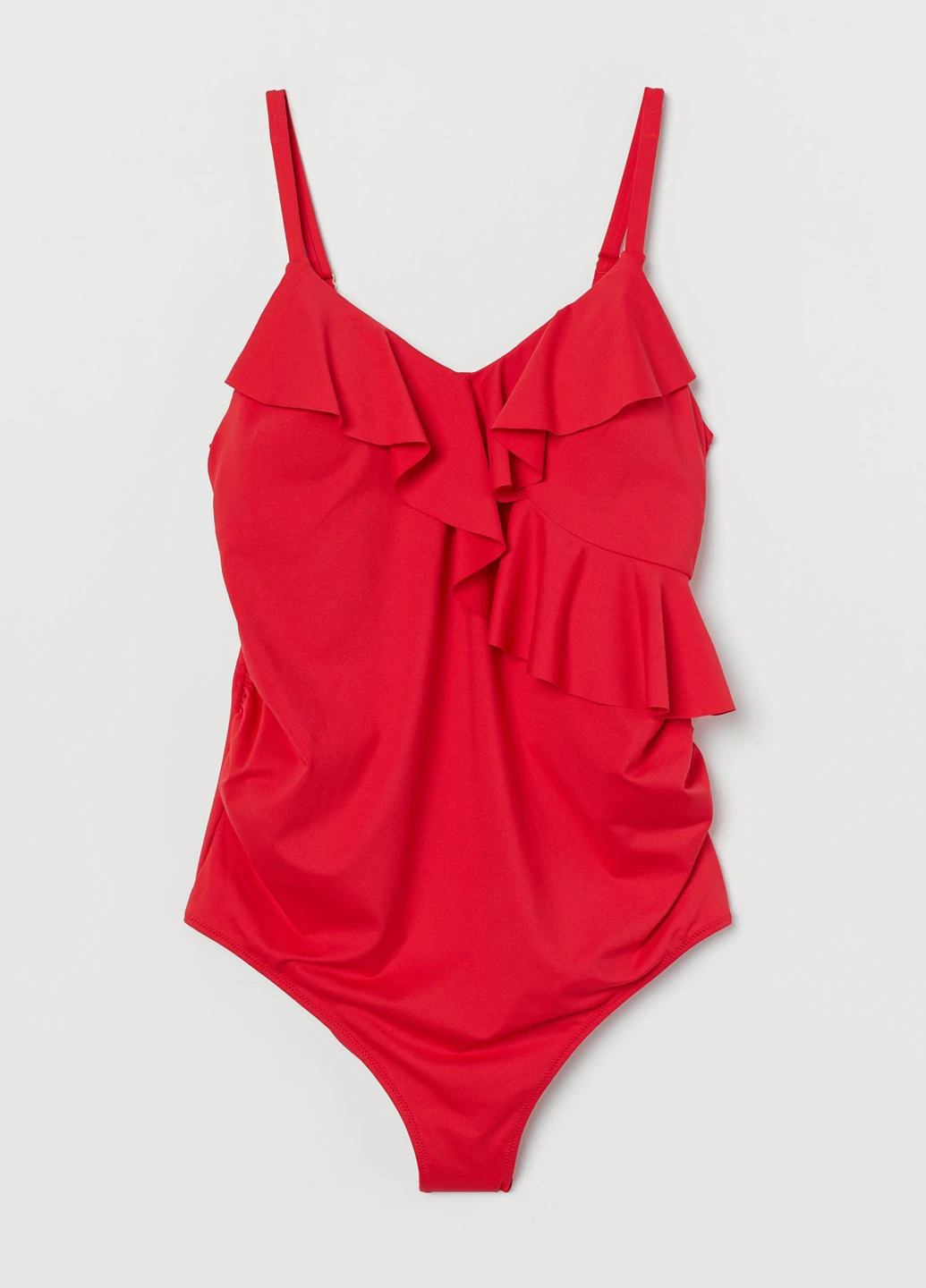 Красный летний купальник для беременных майо, слитный H&M