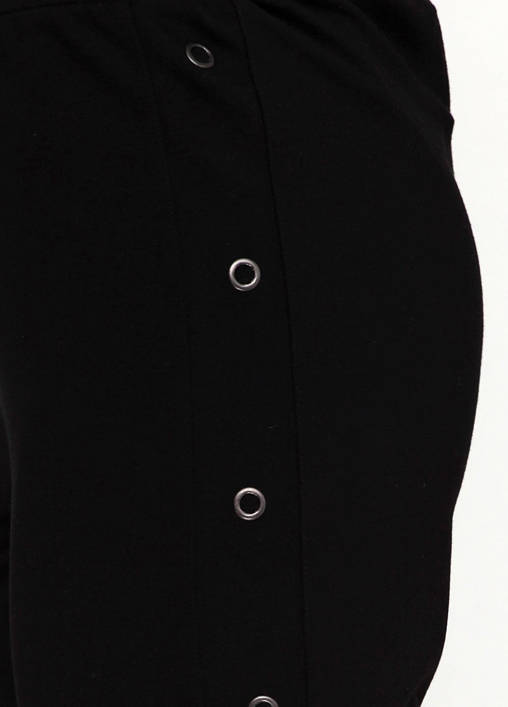 Черные кэжуал демисезонные прямые брюки Imitz