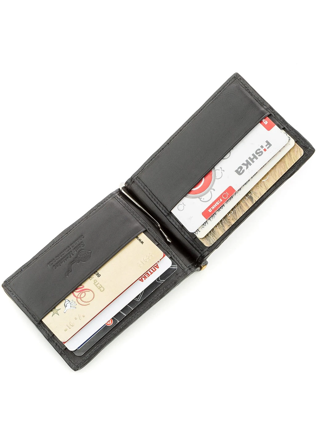 Кожаный зажим для купюр 11,5х7х1 см Stingray Leather (253173905)