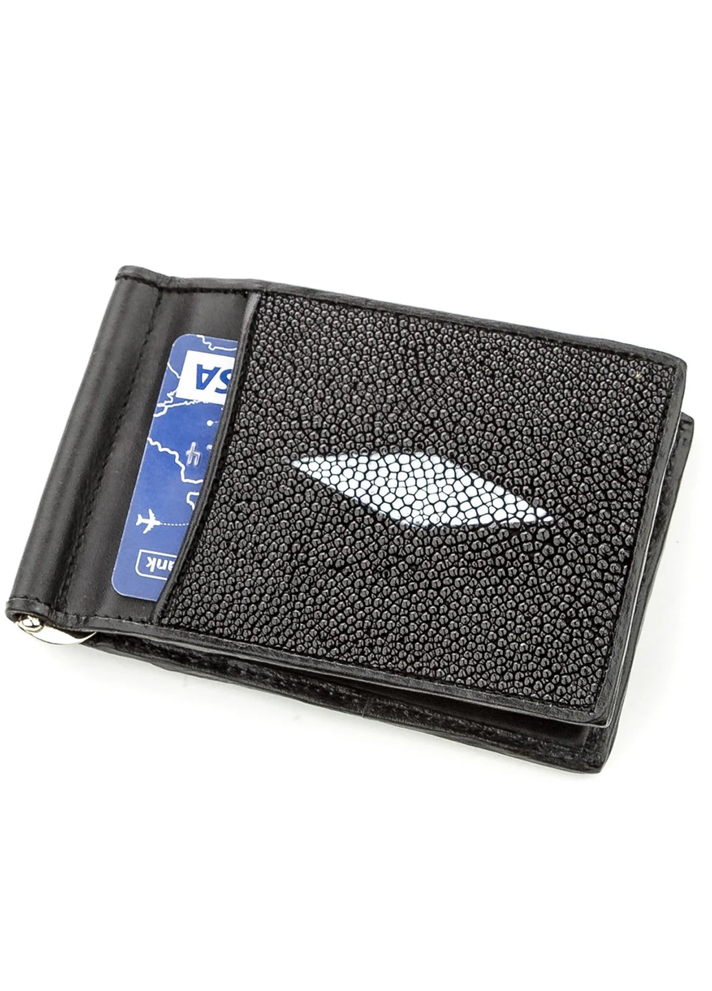Кожаный зажим для купюр 11,5х7х1 см Stingray Leather (253173905)