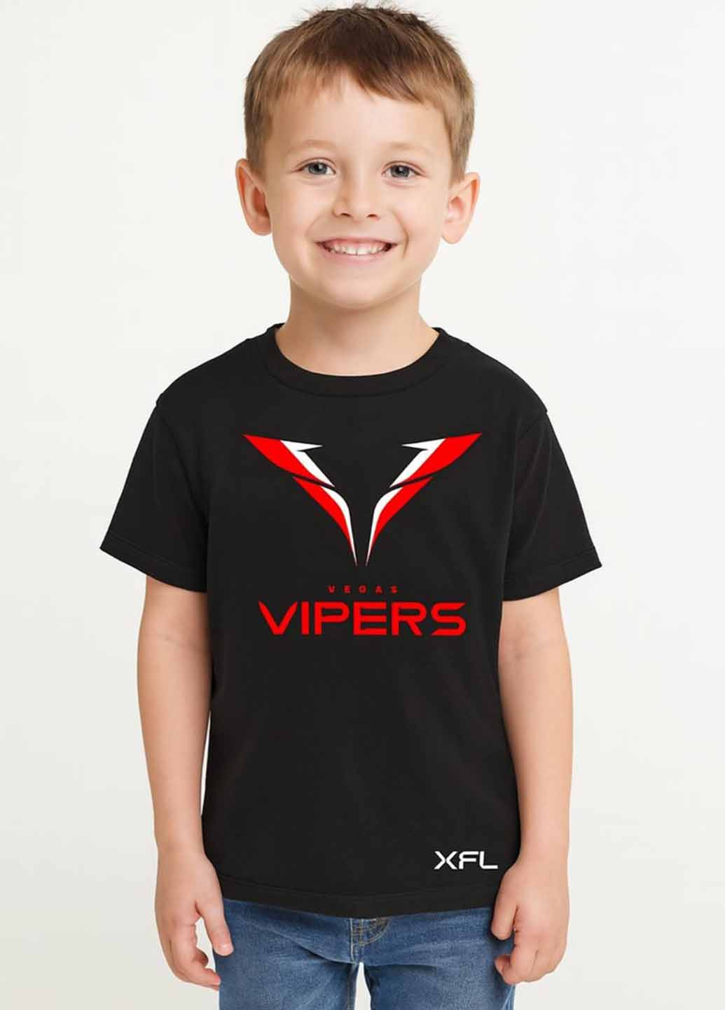 Чорна літня футболка XFL