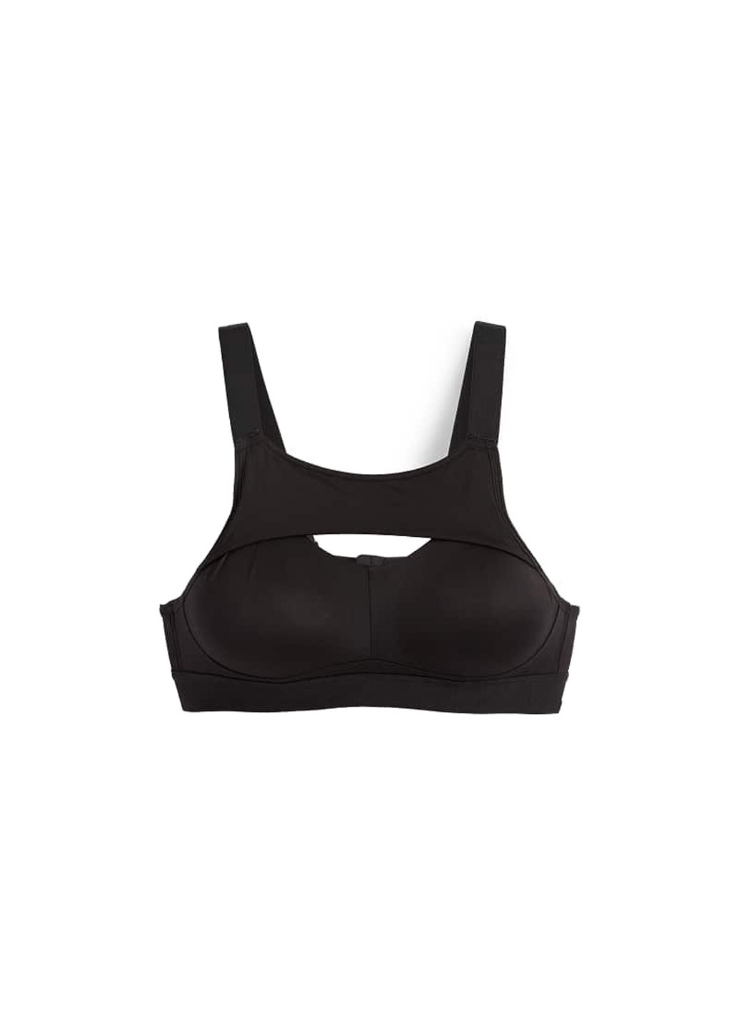 Чёрный бюстгальтер C&A без косточек полиэстер