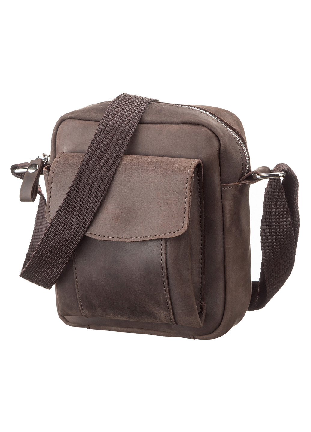 Мужская кожаная сумка 15х18х6 см Shvigel (252130937)