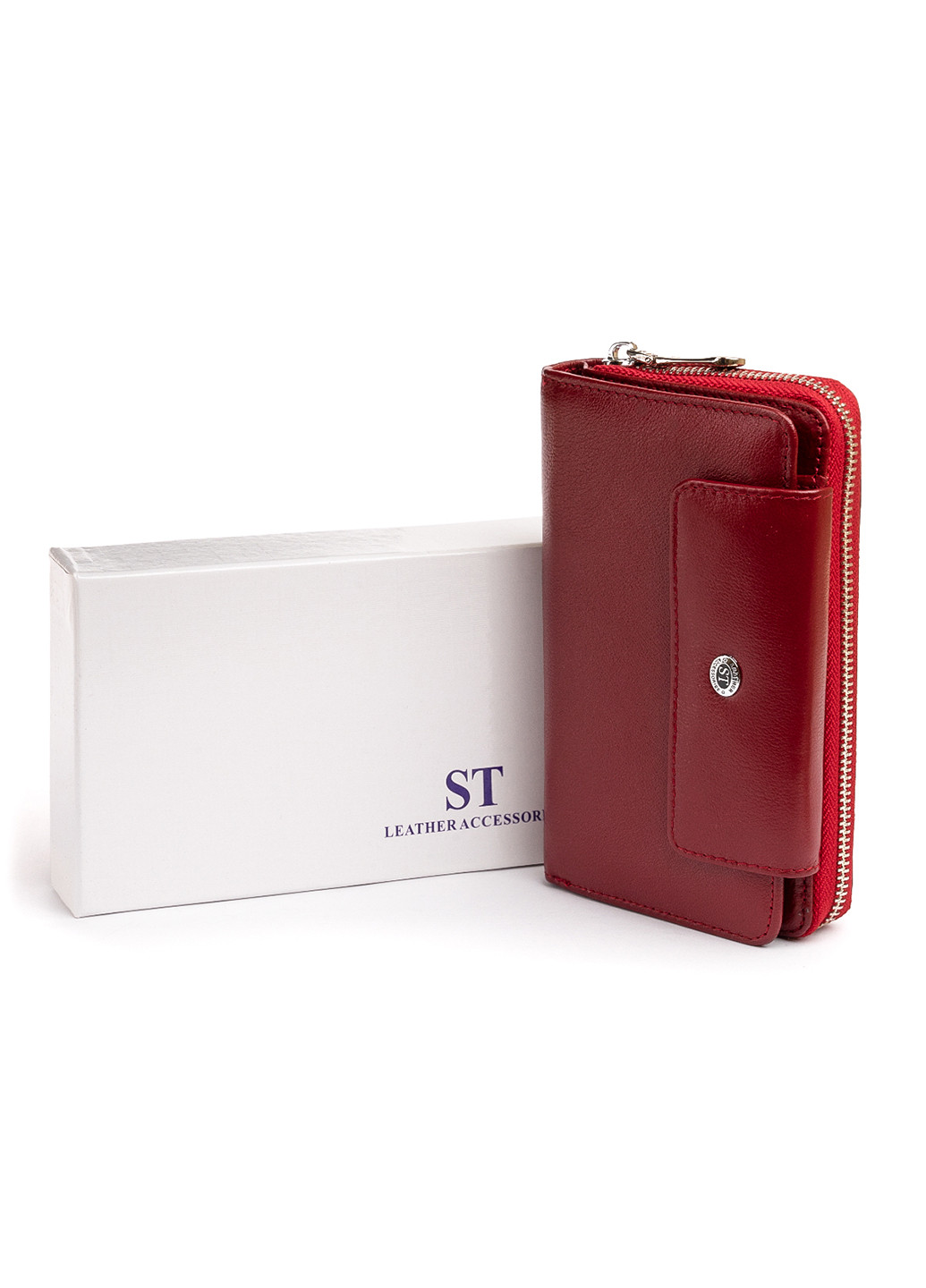 Жіночий шкіряний гаманець 19х9,5х2,5 см st leather (229460335)