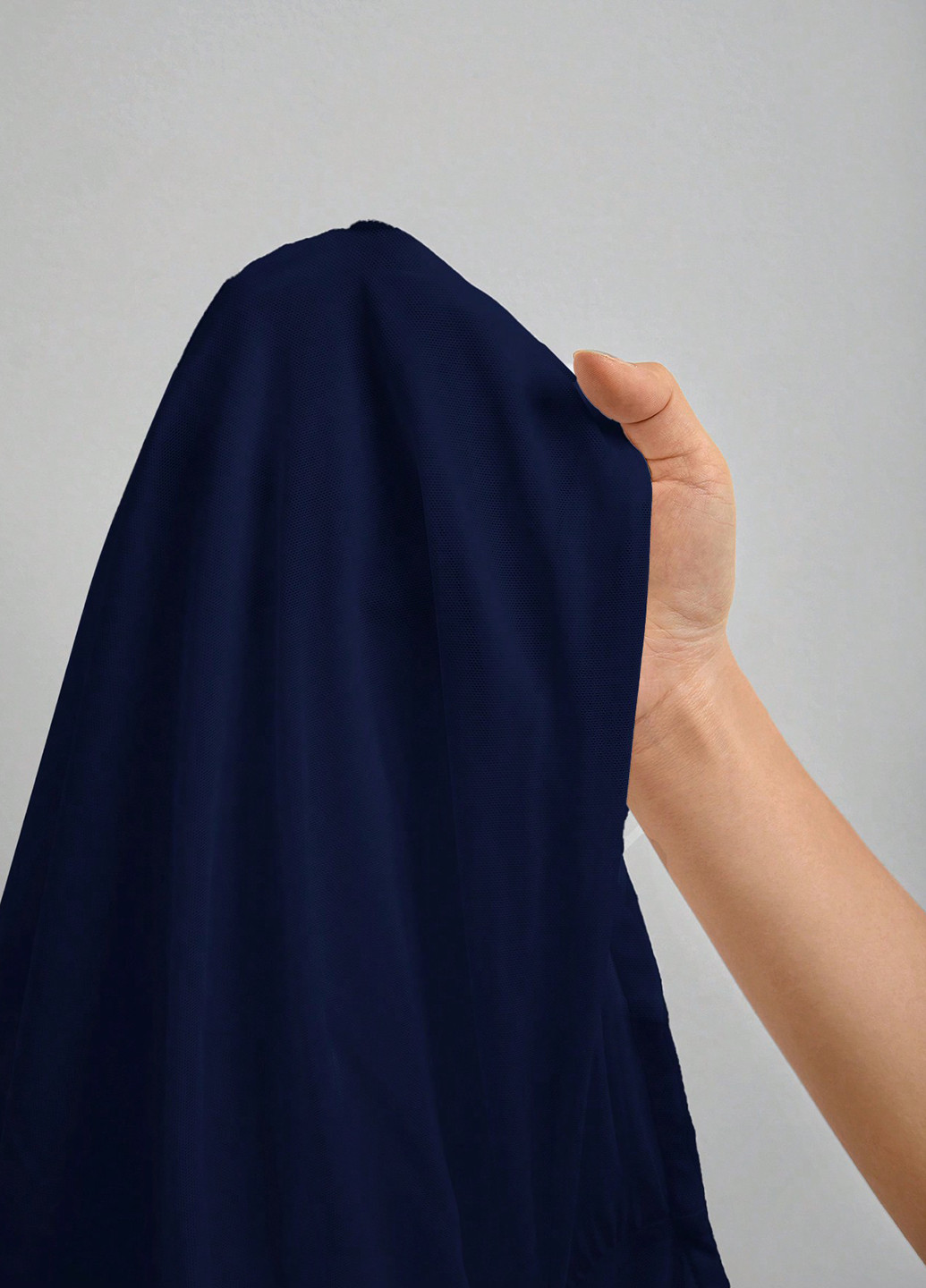 Тёмно-синяя блуза SHEIN