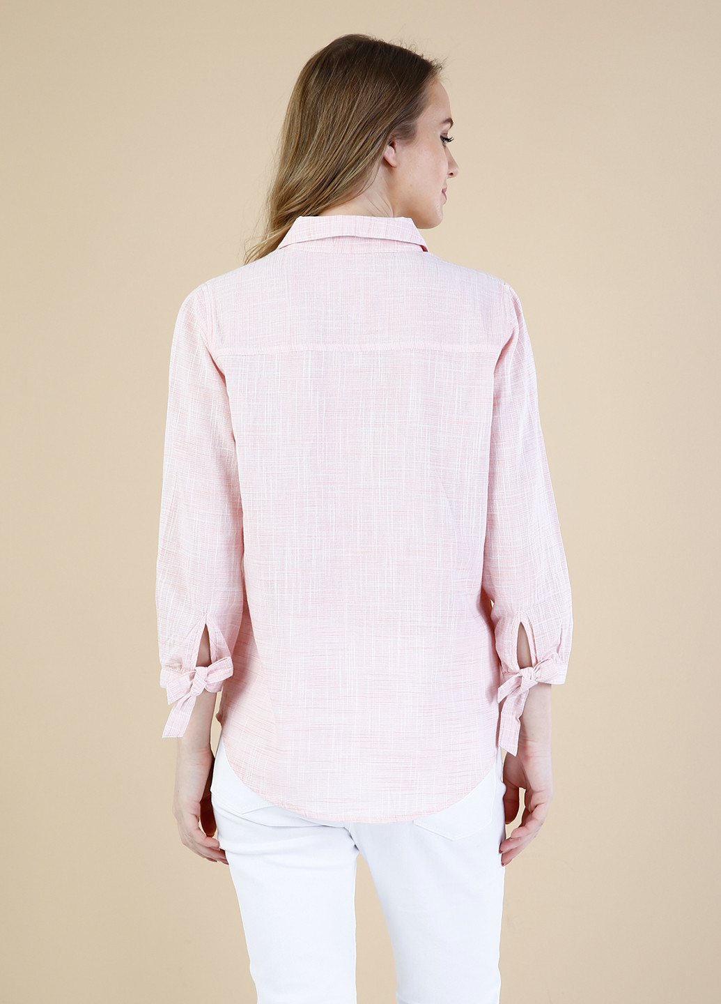 Светло-розовая кэжуал рубашка Colin's