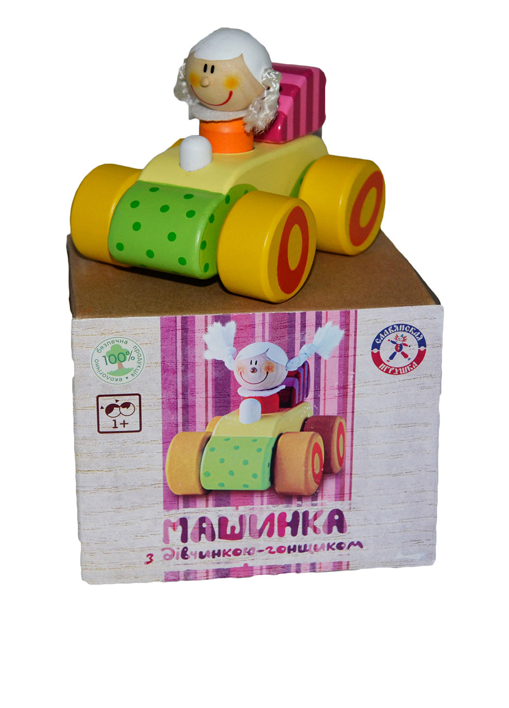 Деревянная игрушка "Машинка" No Brand (100100116)