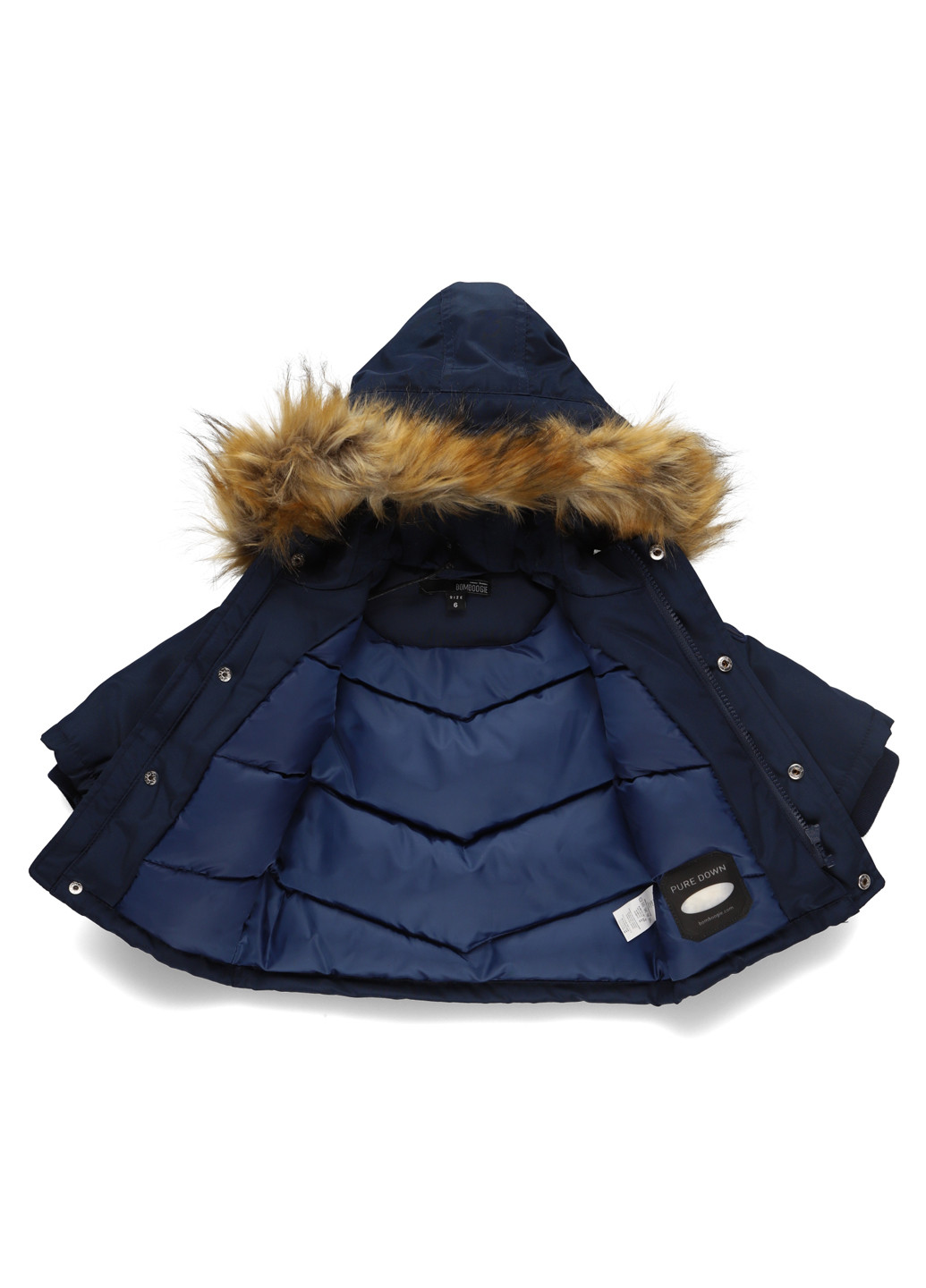 Темно-синяя зимняя куртка Bomboogie