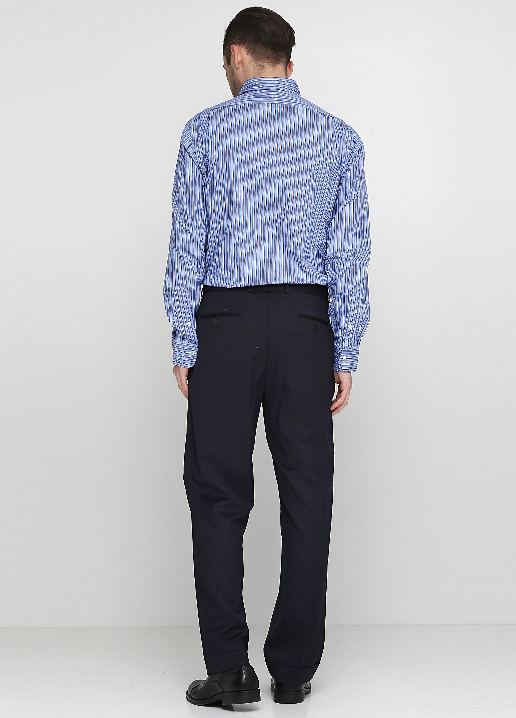 Темно-синие кэжуал демисезонные прямые брюки Ralph Lauren