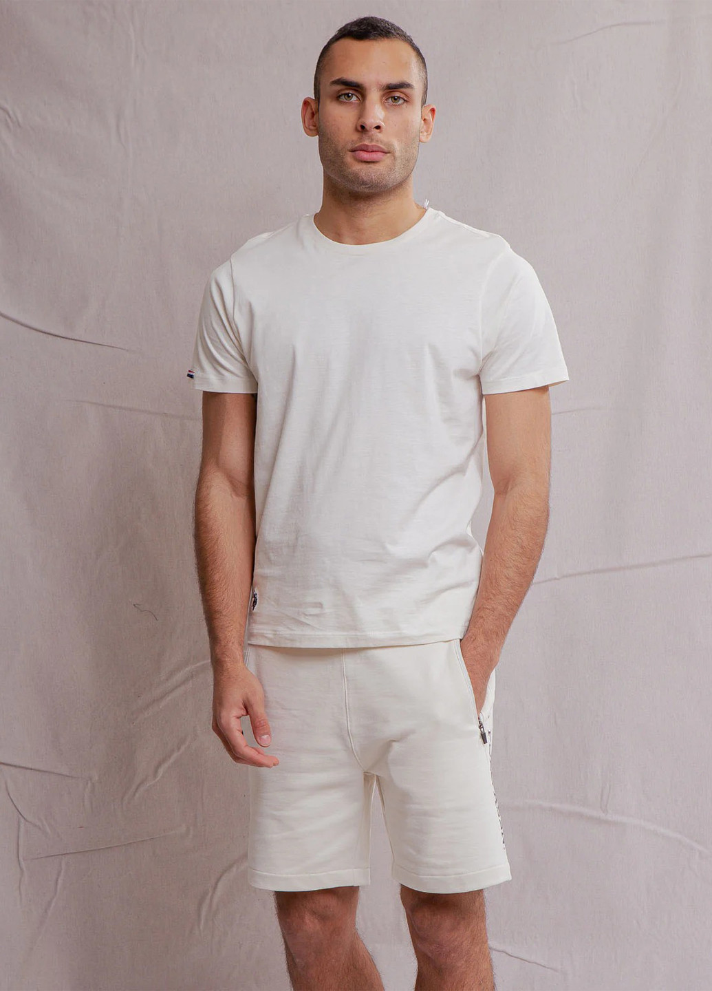 Кремовая футболка U.S. Polo Assn.