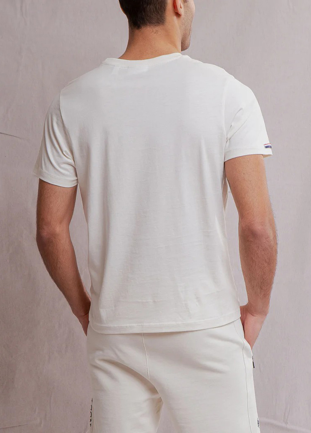 Кремовая футболка U.S. Polo Assn.